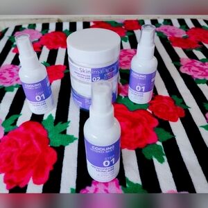 Cooling Hydro-Mist Set - Purple and White